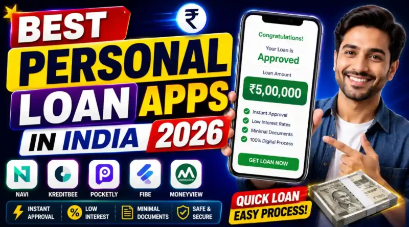Best Personal Loan Apps in India 2026